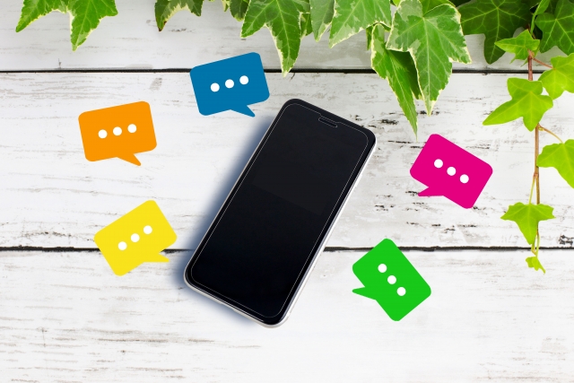 スマホと口コミ