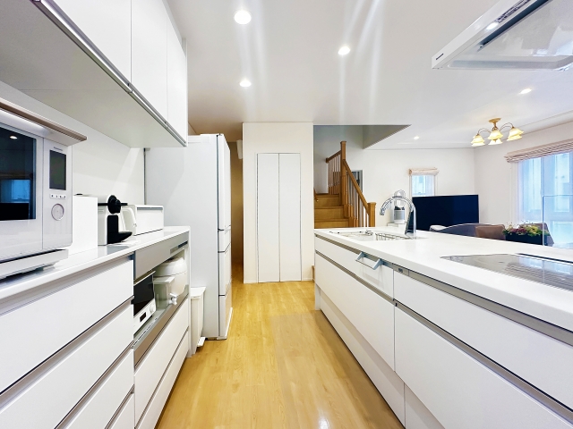 リフォームしたキッチン