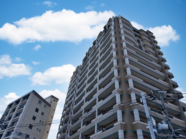 収益物件がある高層マンション