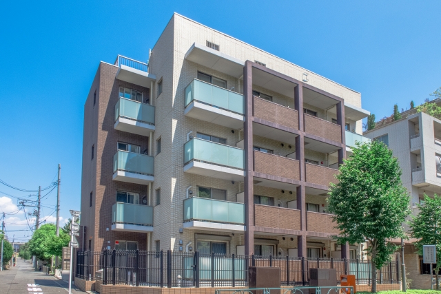 綺麗な物件の外観